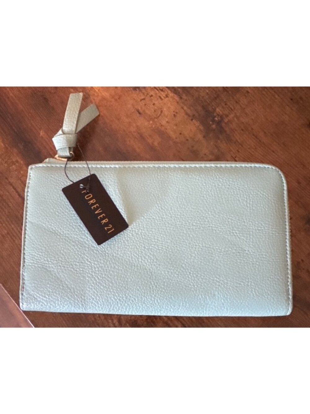 NEW Forever 21 Wallet NWT Light Blue Zip Around